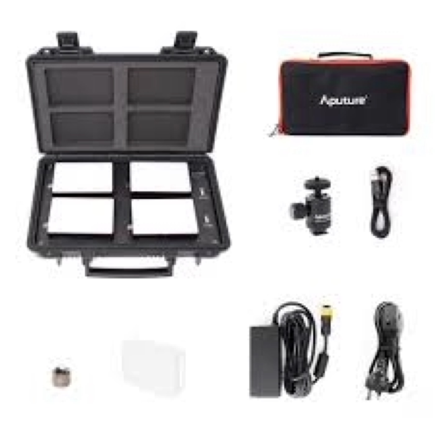Aputure MC 4-Light Travel Kit (with charging case) on rent in Dehradun — Lighting — ₹1300/day | Mendly